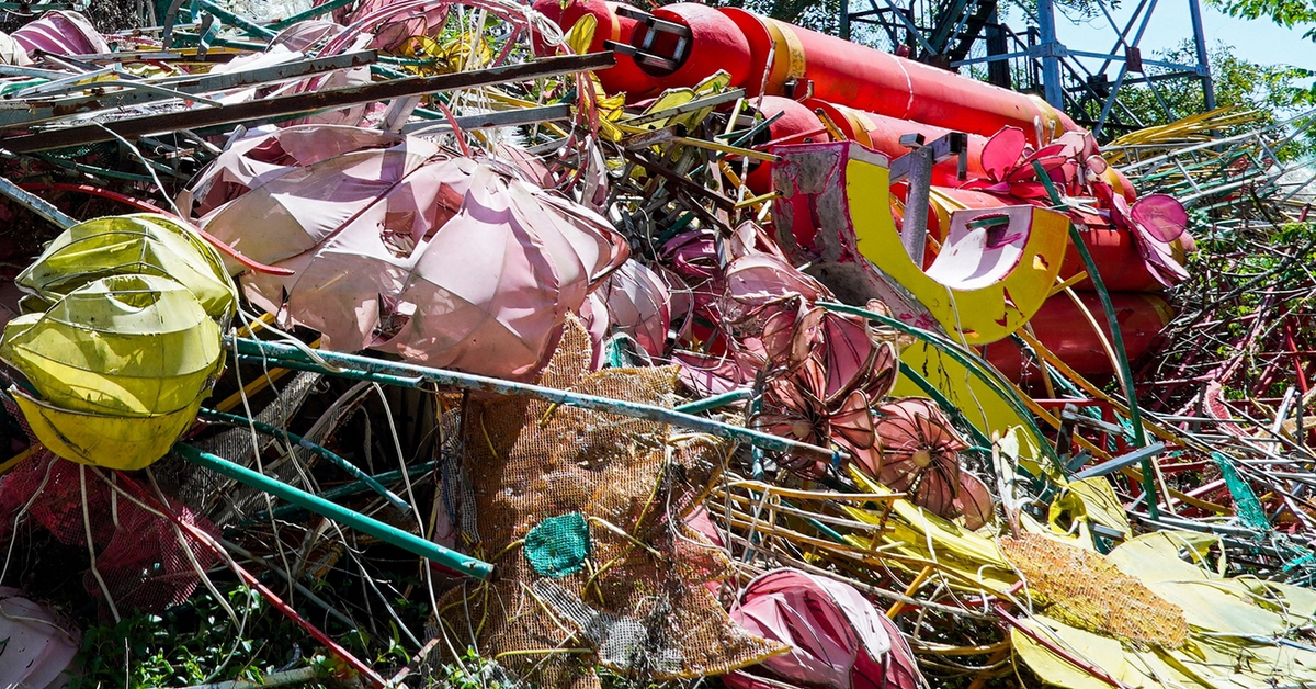 Vườn chim quý trăm năm ở Bạc Liêu hoang tàn