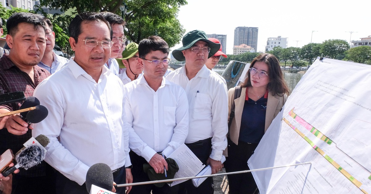 Chủ tịch TP.HCM Nguyễn Văn Được kiểm tra dự án cầu đường Nguyễn Khoái