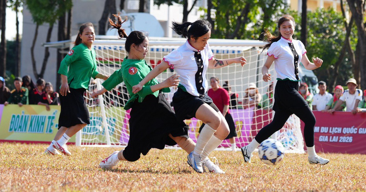 Những bóng hồng rực rỡ tại Giải bóng đá nữ các dân tộc thiểu số