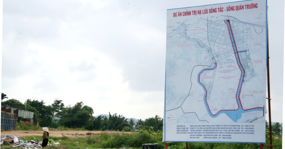 Thống nhất không cho tồn tại cây mọc trái dự án thoát lũ 590 tỉ đồng ở Nha Trang