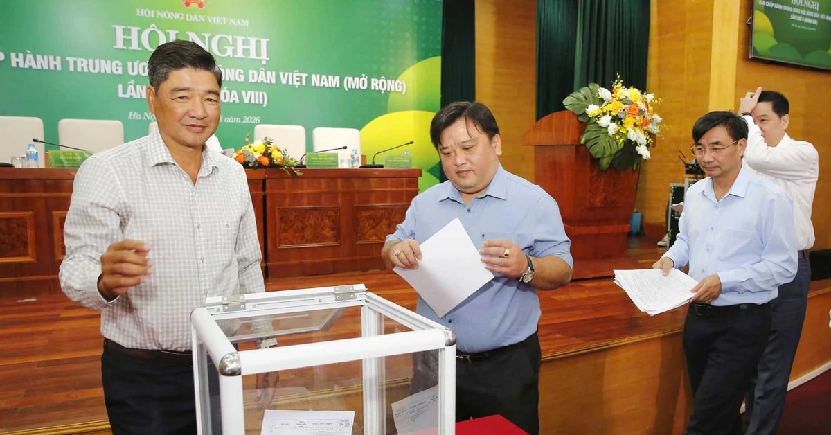 Xin ý kiến nhân sự Đại hội Trung ương Hội Nông dân Việt Nam nhiệm kỳ 2026-2031