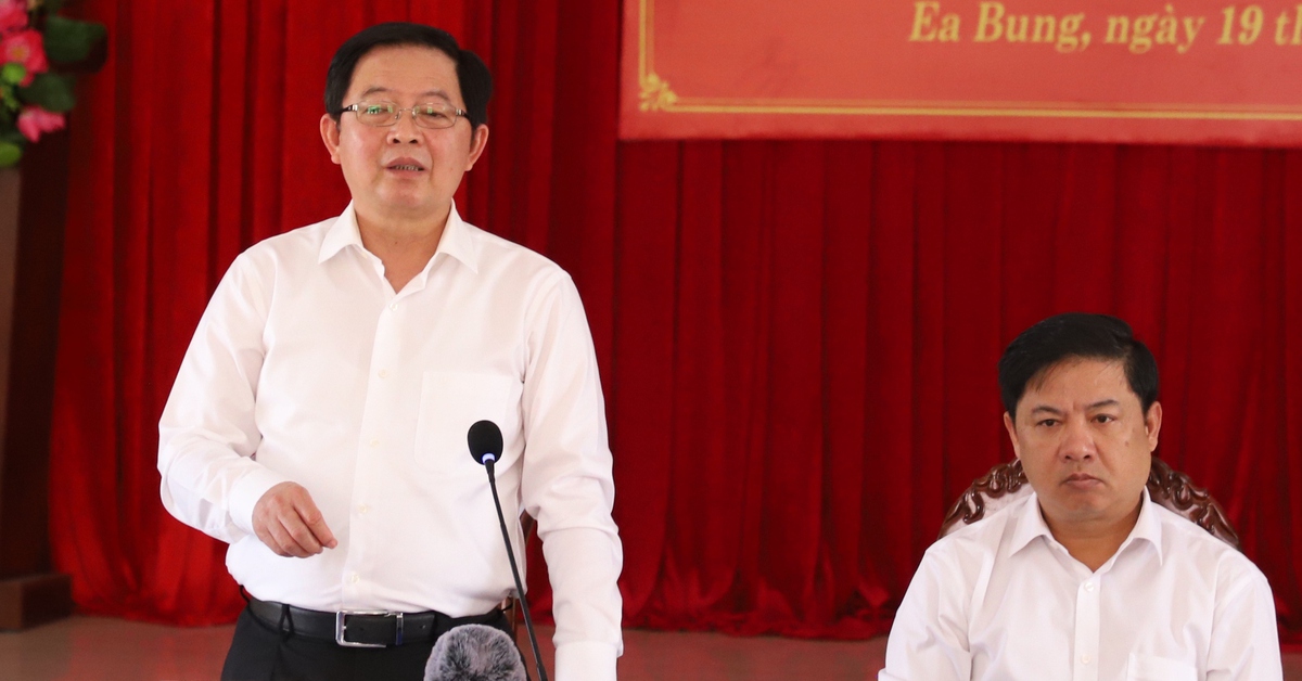 Phó thủ tướng Hồ Quốc Dũng đề nghị tập trung đầu tư phát triển xã 'phên giậu' biên giới Đắk Lắk