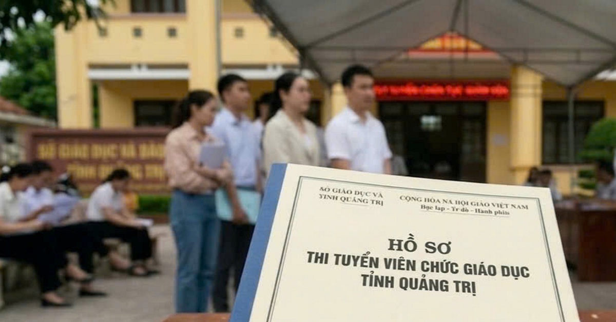 Rao bán tài liệu ôn thi viên chức giáo dục ở Quảng Trị: Cảnh báo dấu hiệu trục lợi