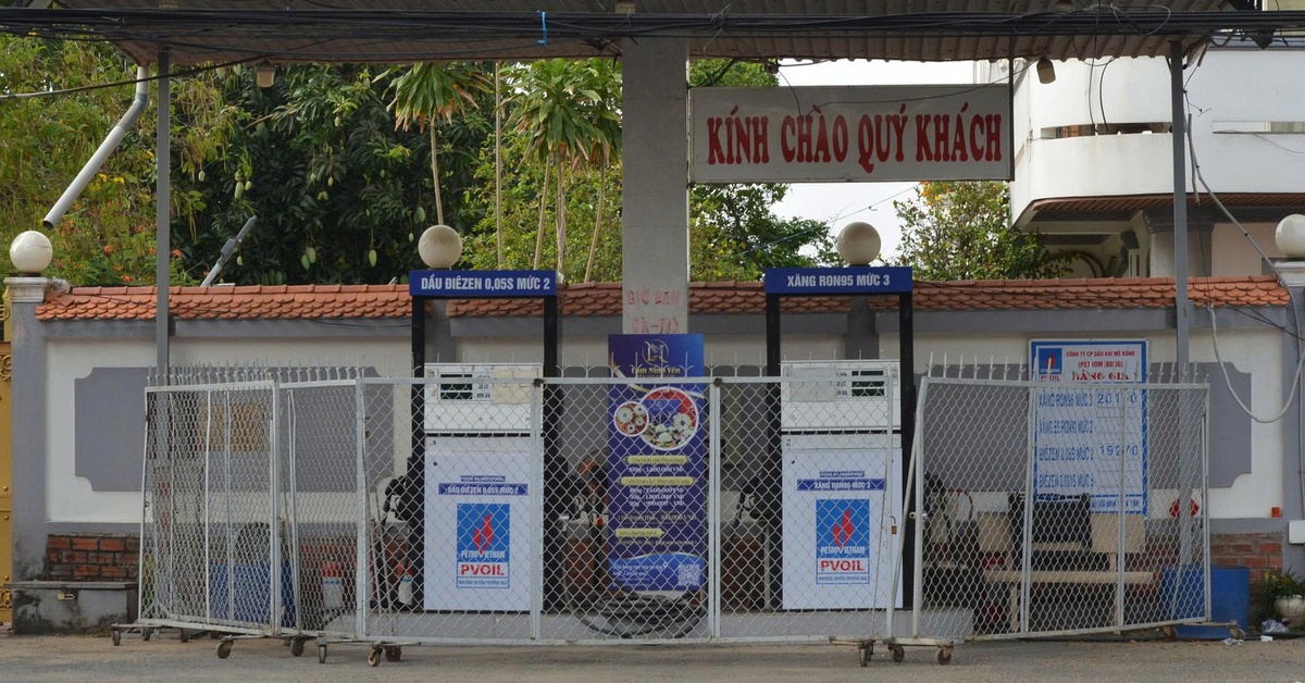 Phạt 15 triệu đồng cửa hàng xăng dầu ở Vĩnh Long vì tự ý ngưng hoạt động