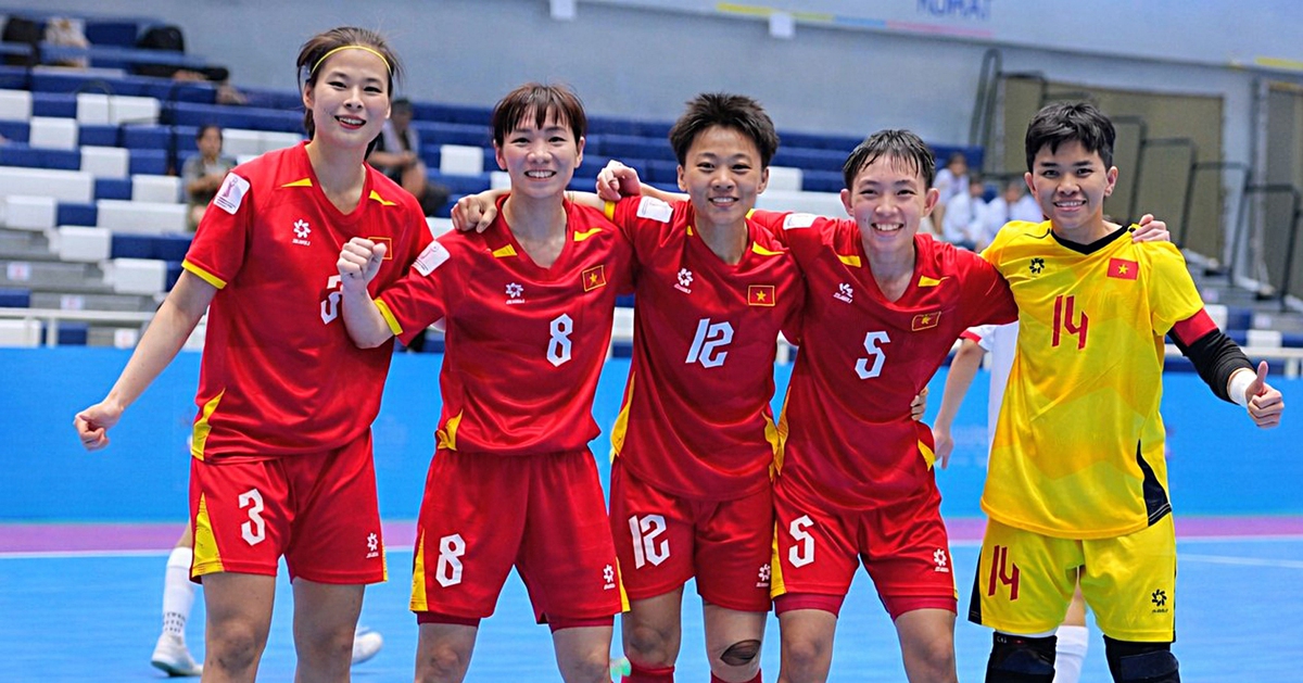 Giải futsal nữ Đông Nam Á 2026: Việt Nam quyết giành tấm huy chương đồng