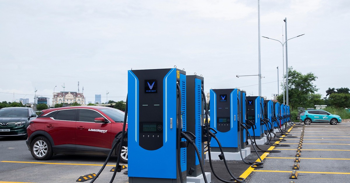 Siêu trạm sạc V-Green được kỳ vọng nâng trải nghiệm người dùng xe điện