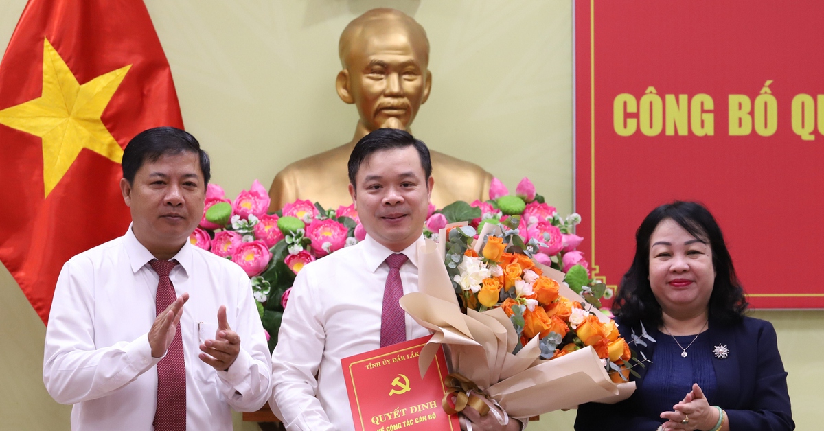 Ông Đỗ Hữu Huy làm Bí thư Đảng ủy UBND tỉnh Đắk Lắk