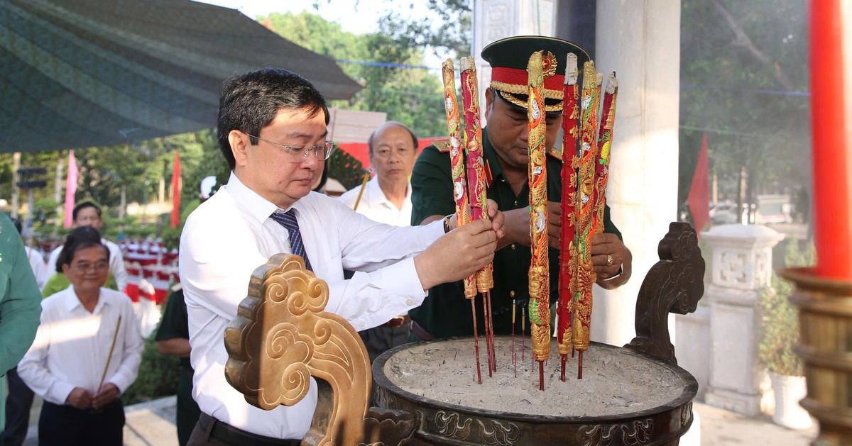 Hơn 370 tỉ đồng nâng cấp Nghĩa trang liệt sĩ Đồi 82 ở Tây Ninh thành địa chỉ đỏ về nguồn