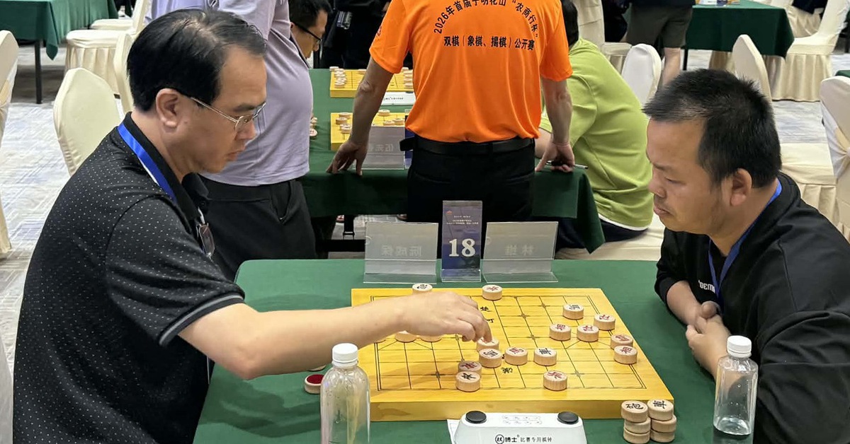 Nguyễn Thành Bảo vượt mặt cao thủ hạng 17 cờ tướng Trung Quốc