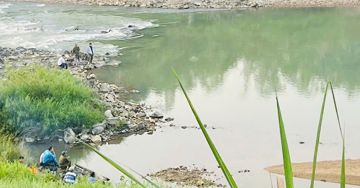 Đại úy công an xã hy sinh khi tuần tra chống 'cát tặc' trên sông Cái