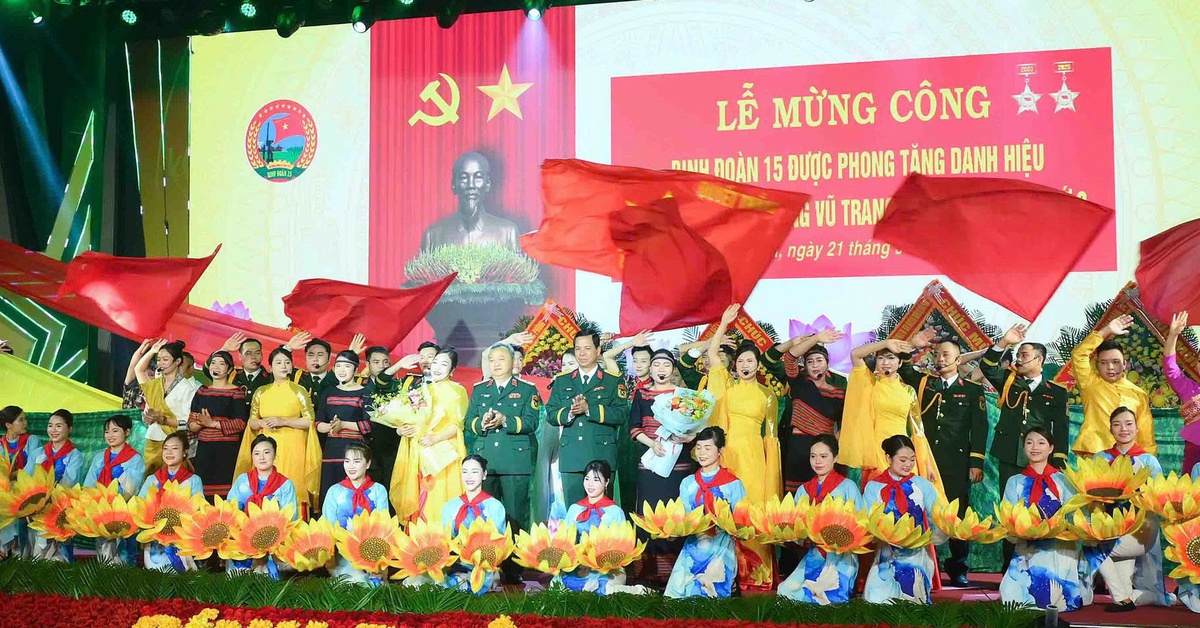 Binh đoàn 15 được phong danh hiệu Anh hùng Lực lượng vũ trang nhân dân