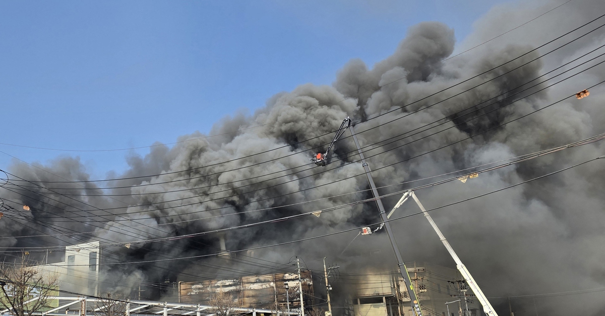 Cháy nhà máy phụ tùng ô tô tại Hàn Quốc khiến 10 người thiệt mạng