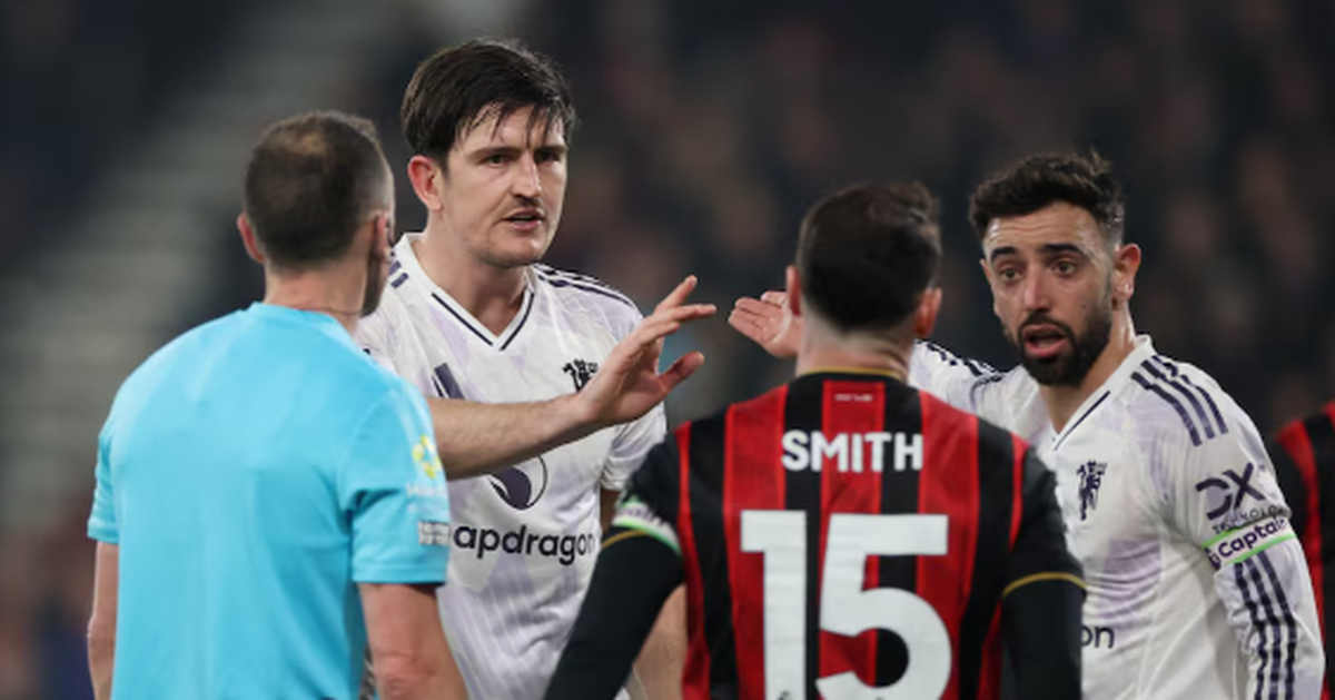 Man United công kích trọng tài sau trận hòa trước Bournemouth