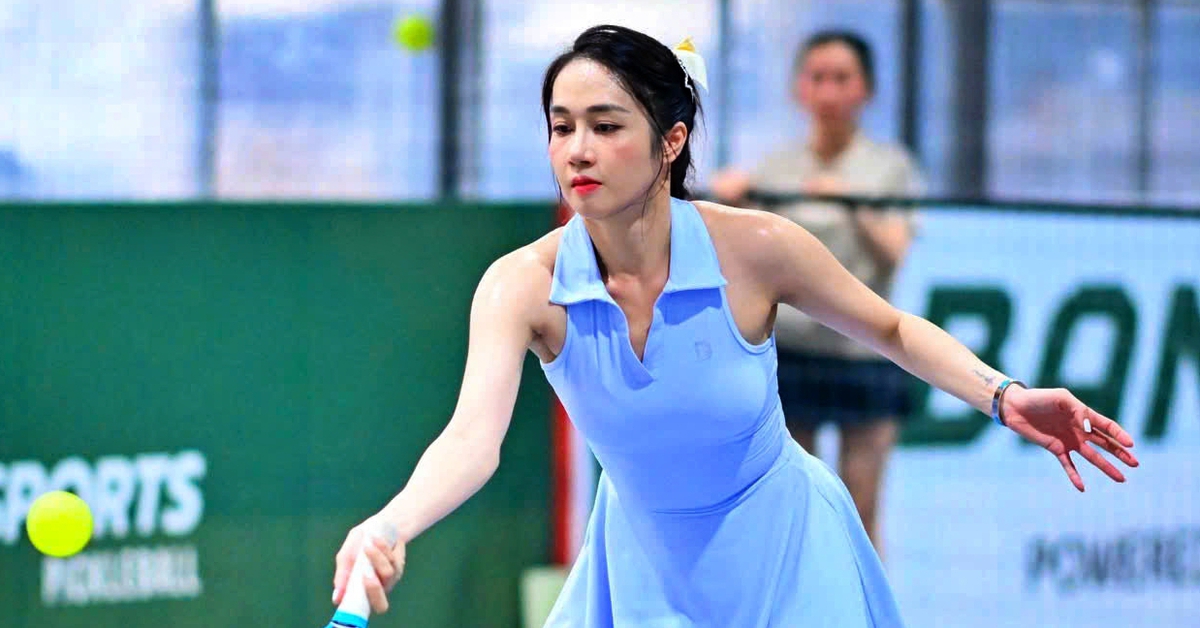 Dàn người đẹp đấu pickleball để giành vương miện 1,8 tỉ đồng