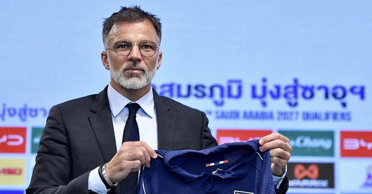 HLV Thái Lan tự tin nối bước Việt Nam giành vé dự Asian Cup 2027