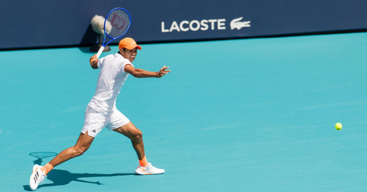 Learner Tien gây thất vọng tại Miami Open 2026