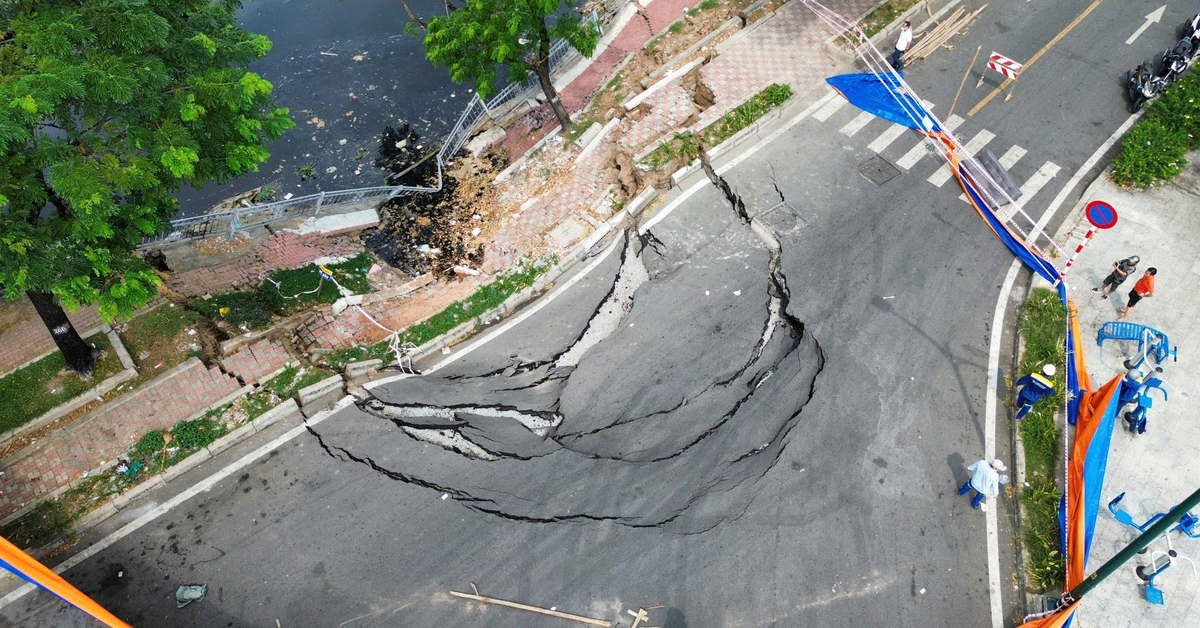 100 tỉ đồng khắc phục sụt lún ven kênh Tàu Hủ