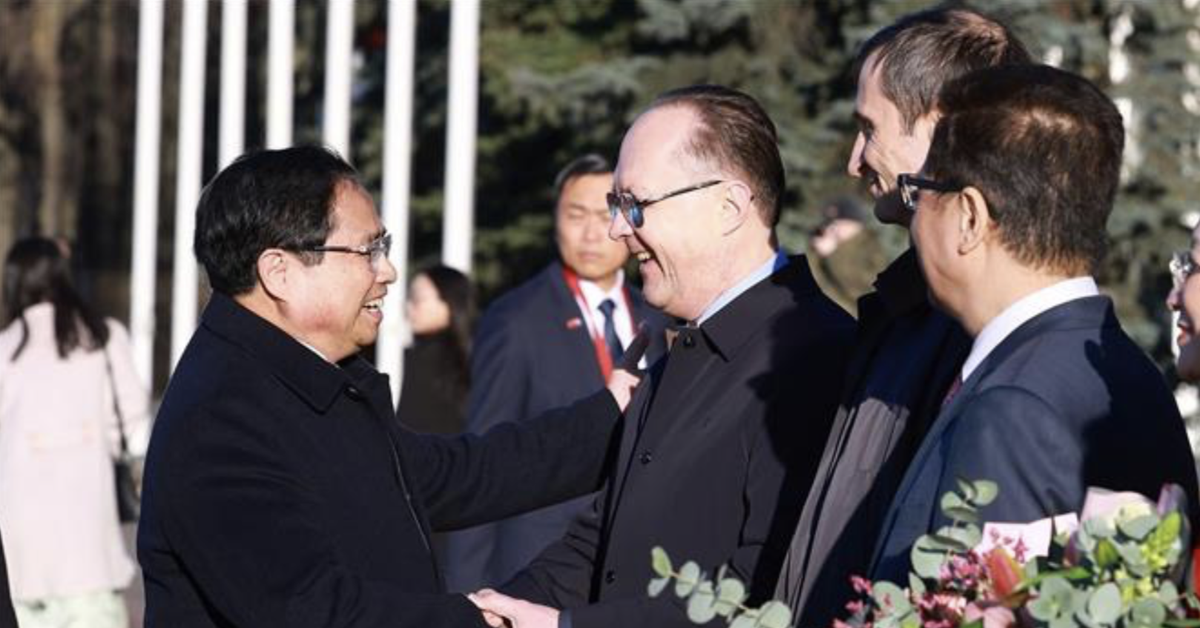 Thủ tướng Phạm Minh Chính bắt đầu thăm chính thức Nga