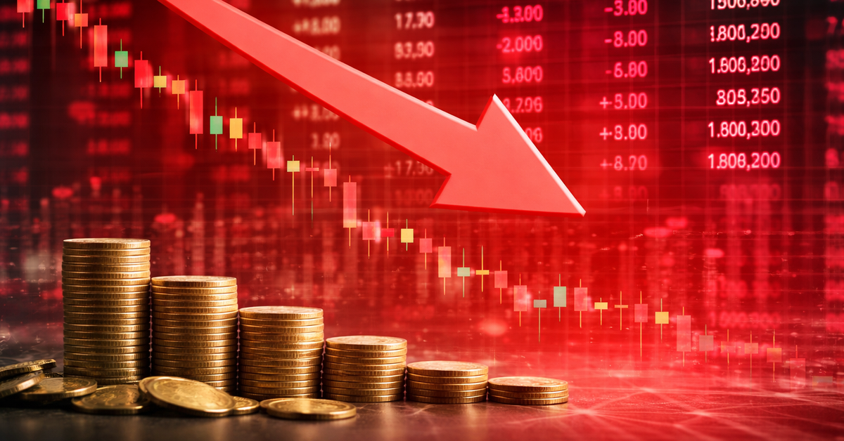 VN-Index mất gần 50 điểm chỉ sau 1 giờ giao dịch