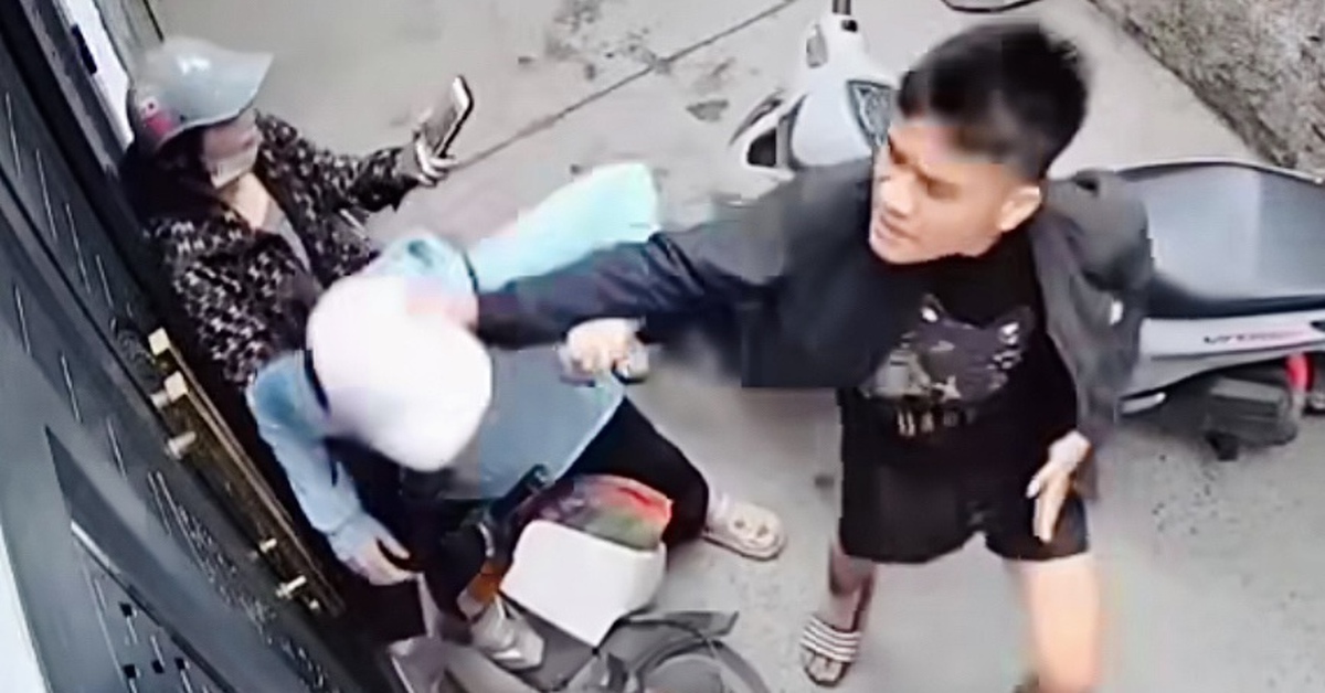 Công an điều tra vụ nam thanh niên chặn xe, tát liên tiếp vào đầu, mặt cô gái trong ngõ nhỏ