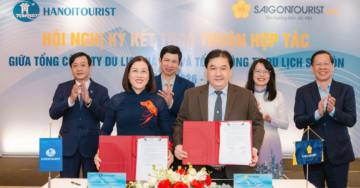 Hanoitourist và Saigontourist ký kết hợp tác, thúc đẩy liên kết du lịch