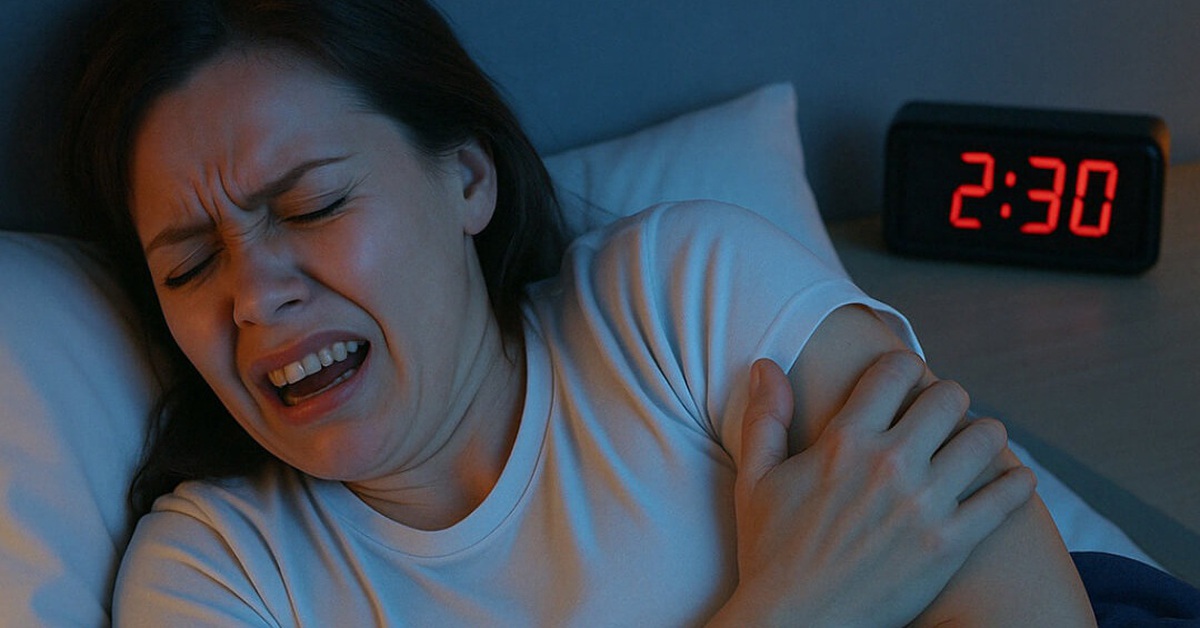 Giải mã vì sao cơn đau trở nên dữ dội hơn vào ban đêm