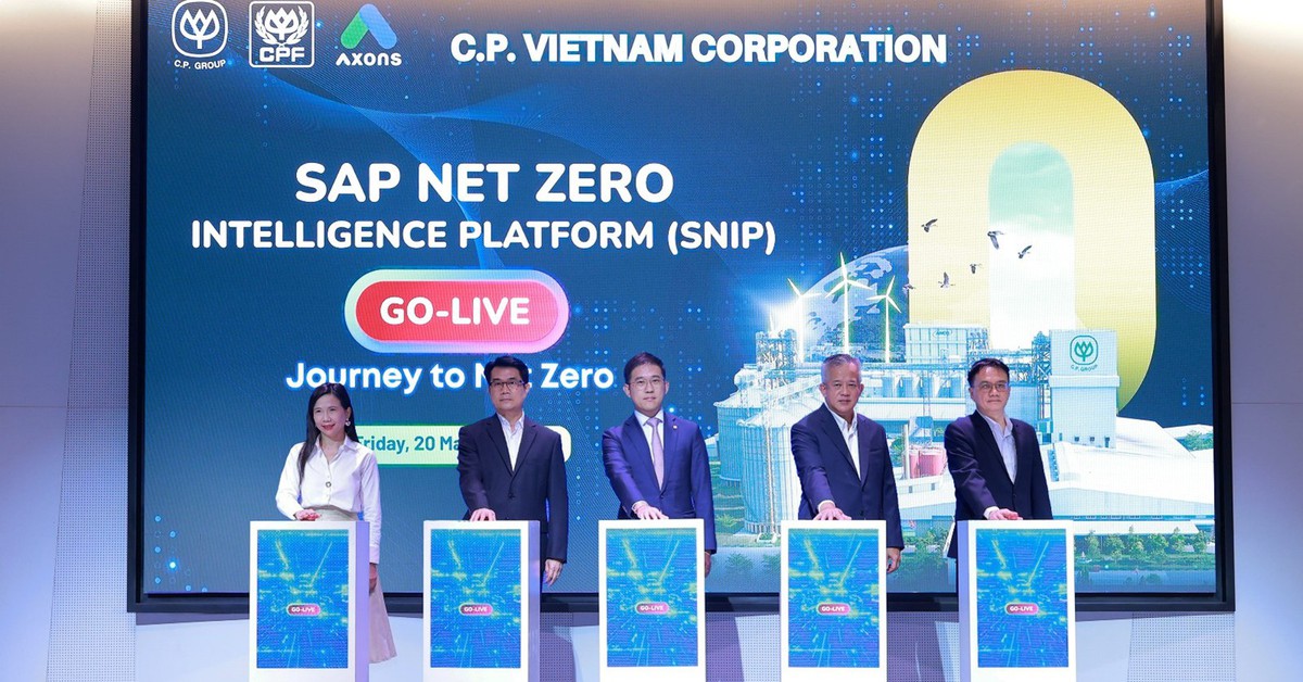 Chính thức vận hành nền tảng SNIP tại C.P. Việt Nam