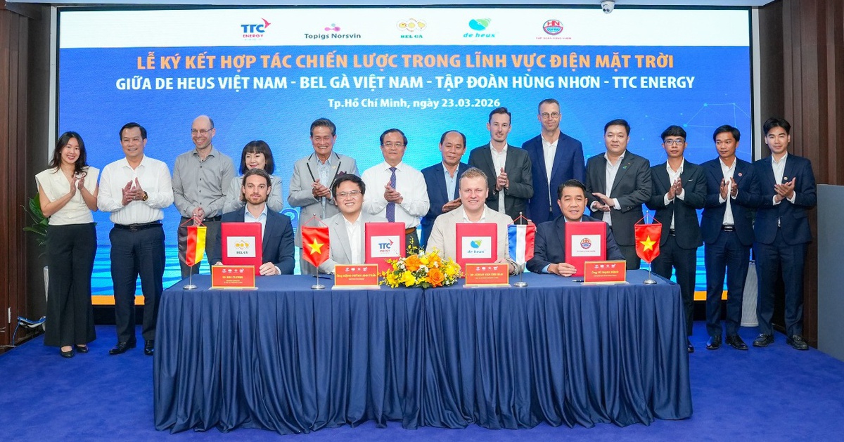 Hùng Nhơn - De Heus - Bel Gà - TTC Energy: Bắt tay phát triển điện mặt trời