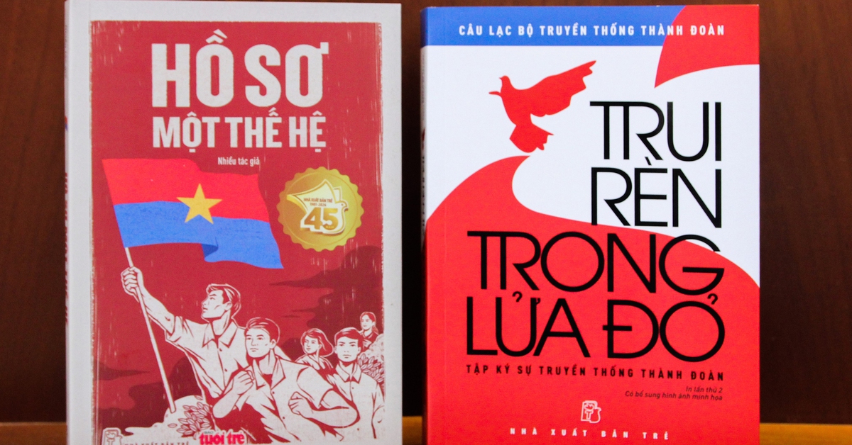 Hai tựa sách mừng ngày thành lập Đoàn 26-3