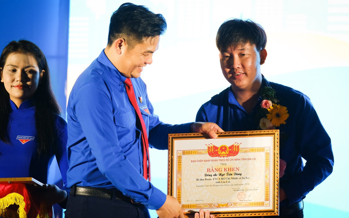 Tỉnh Đoàn Gia Lai tuyên dương 95 gương cán bộ Đoàn, đoàn viên tiêu biểu