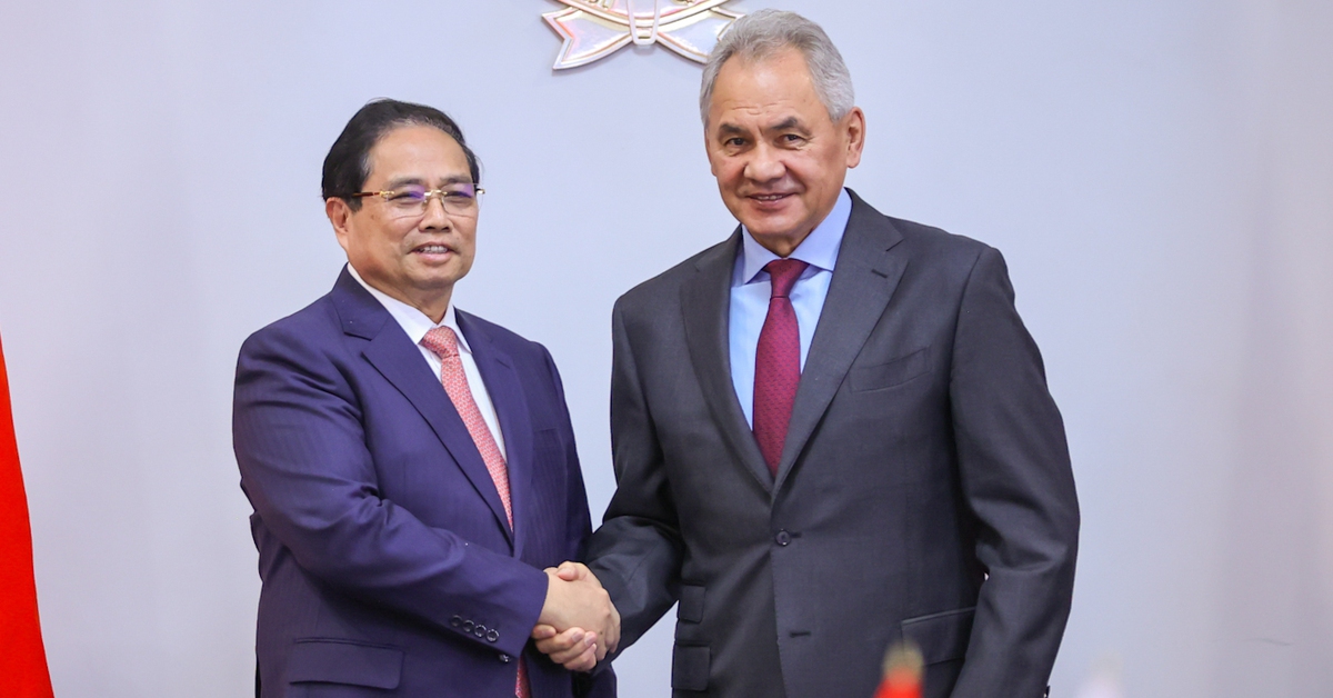 Ông Sergey Shoigu: Nga sẵn sàng hỗ trợ Việt Nam đảm bảo an ninh năng lượng