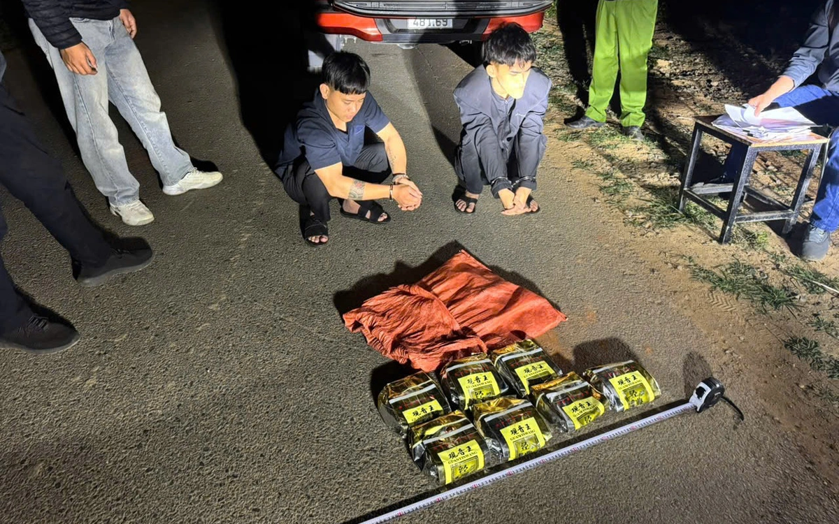 Chặn đứng 7kg ma túy đá từ biên giới tuồn vào Quảng Trị  trong đêm