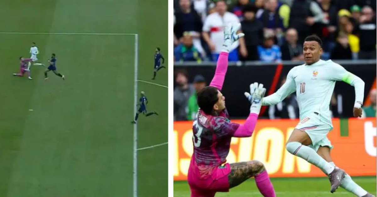 Mbappe lập công giúp 10 người tuyển Pháp đánh bại Brazil