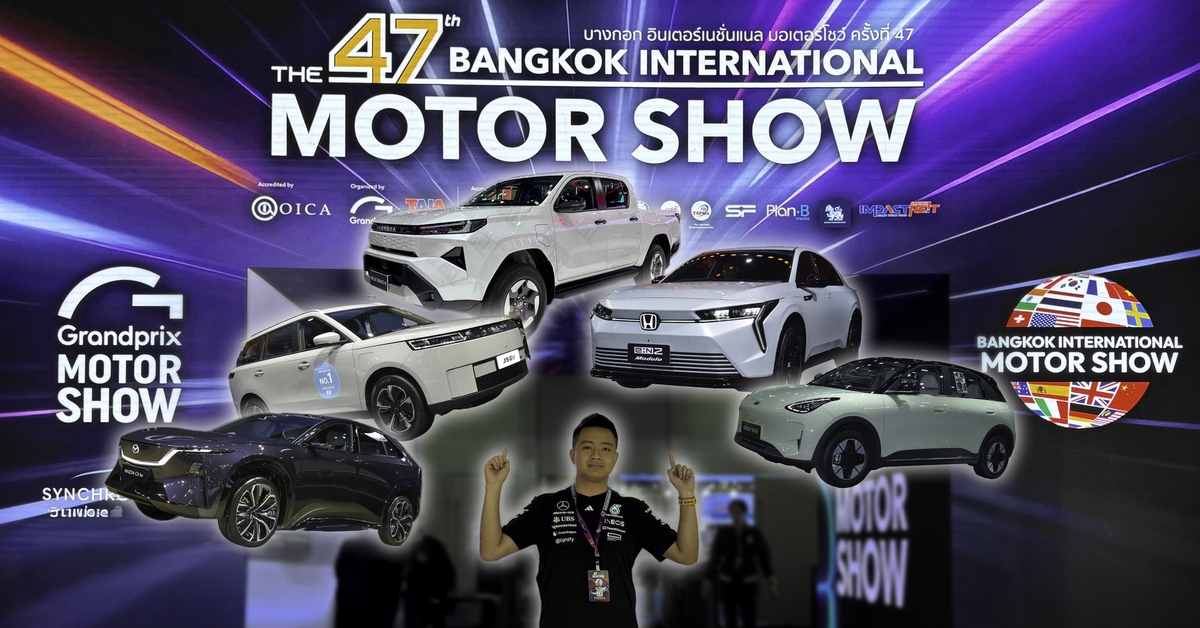 Xe điện, xe Trung Quốc 'chiếm sóng' triển lãm ô tô Bangkok 2026