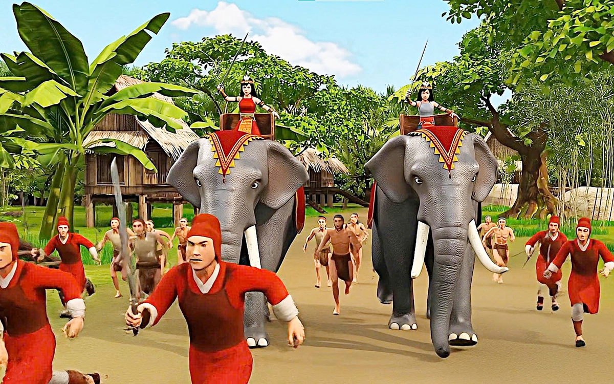 Câu chuyện về Hai Bà Trưng mở đầu Chuyện xưa nước Việt: 'Đừng bao giờ khinh thường con gái nghen!'