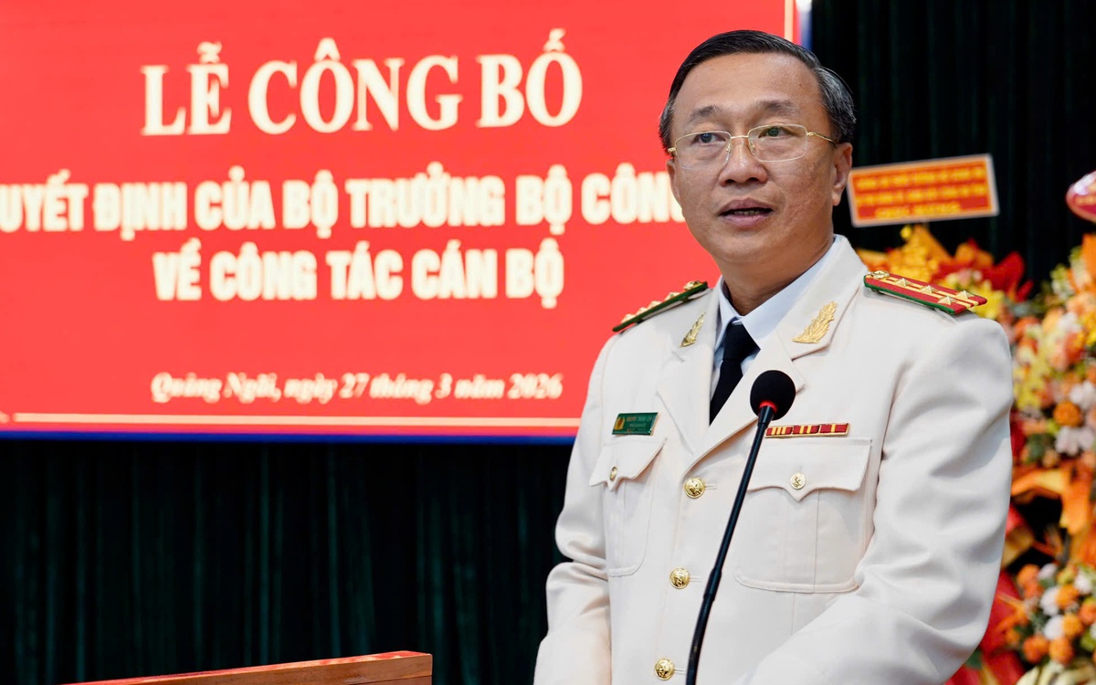 Điều động Đại tá Nguyễn Thành Long làm Phó giám đốc Công an tỉnh Quảng Ngãi