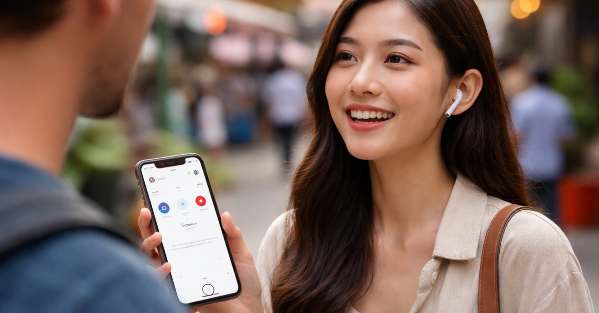 Google Translate ‘phiên dịch’ qua tai nghe lên iOS, nghe là hiểu