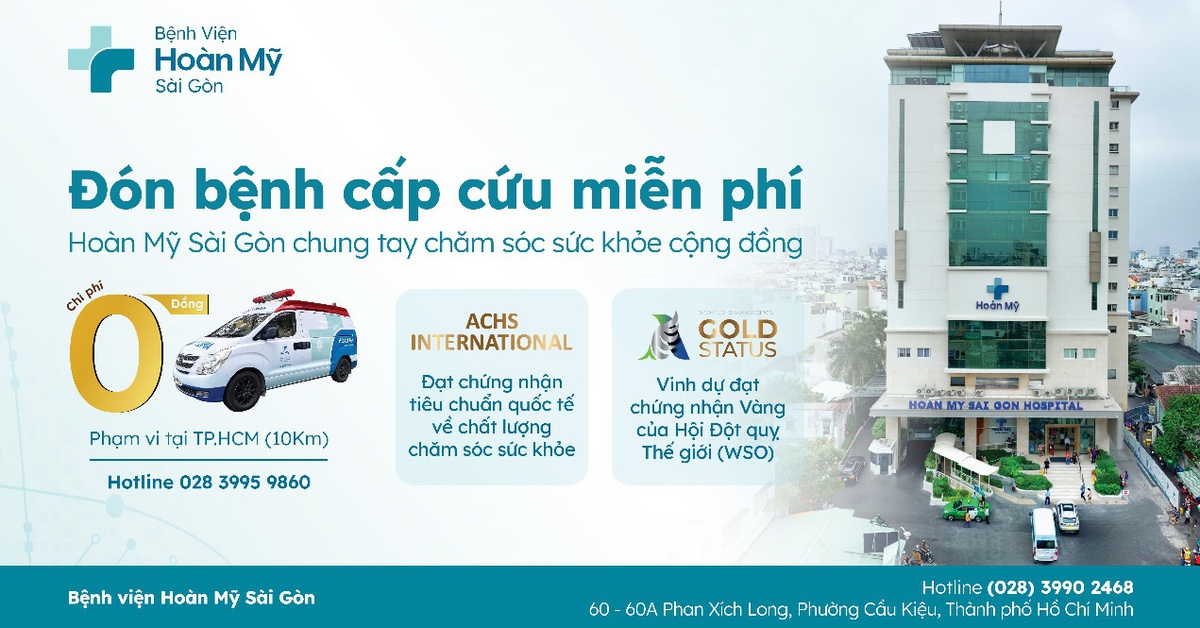 Hoàn Mỹ Sài Gòn triển khai đón bệnh cấp cứu chi phí 0 đồng