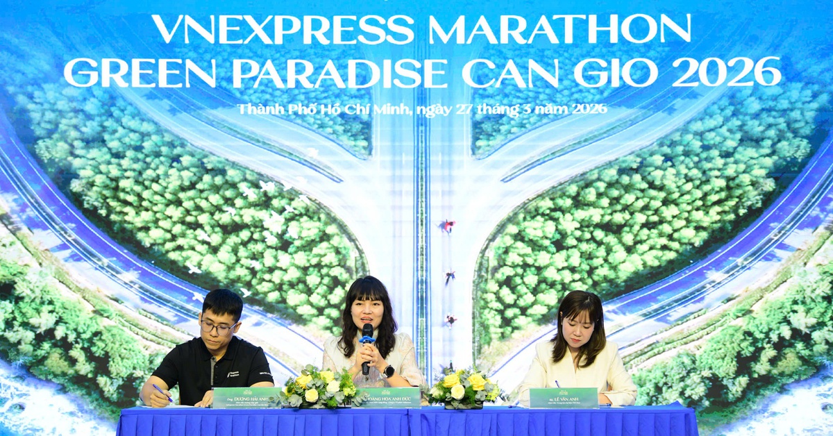 Hơn 5.000 VĐV tham gia VnExpress Marathon Green Paradise Cần Giờ 2026