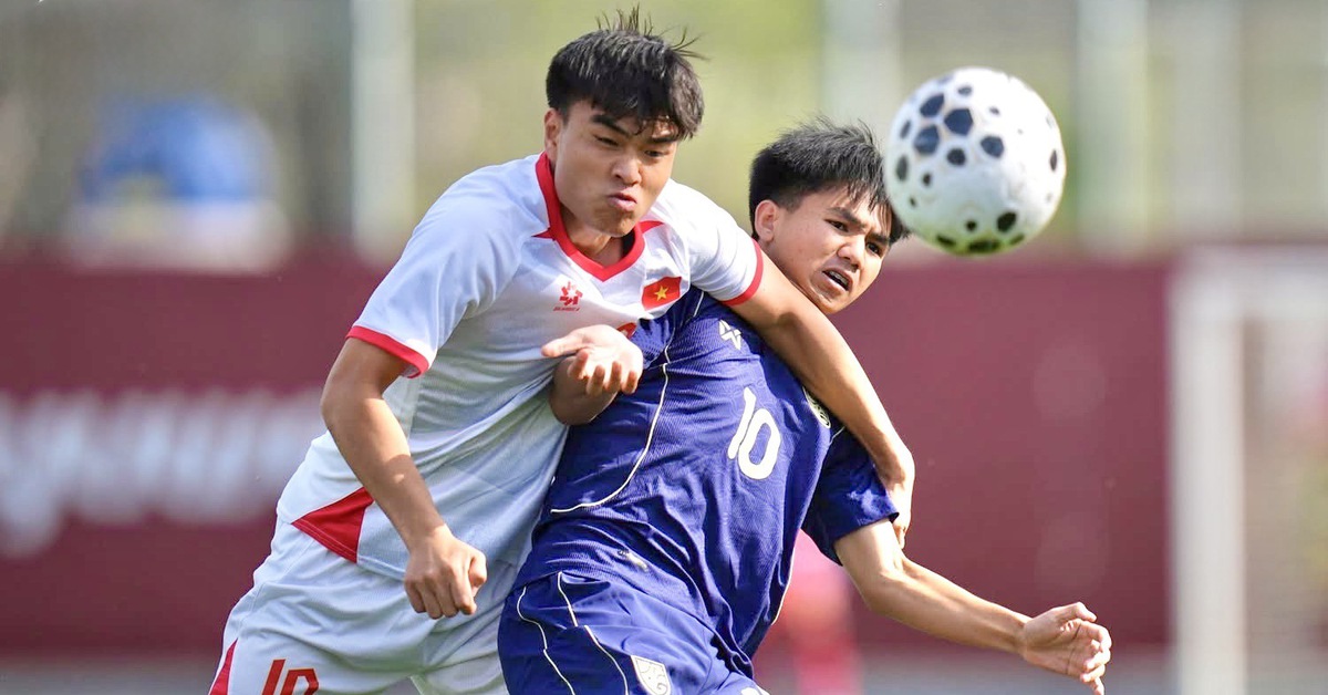 U23 Thái Lan vươn lên dẫn đầu Giải CFA Team China 2026