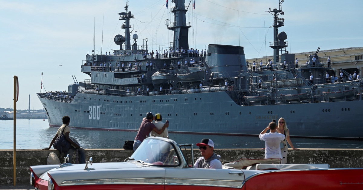 Tàu chở dầu lớn của Nga tiến sát Cuba, dự kiến cập cảng hôm nay