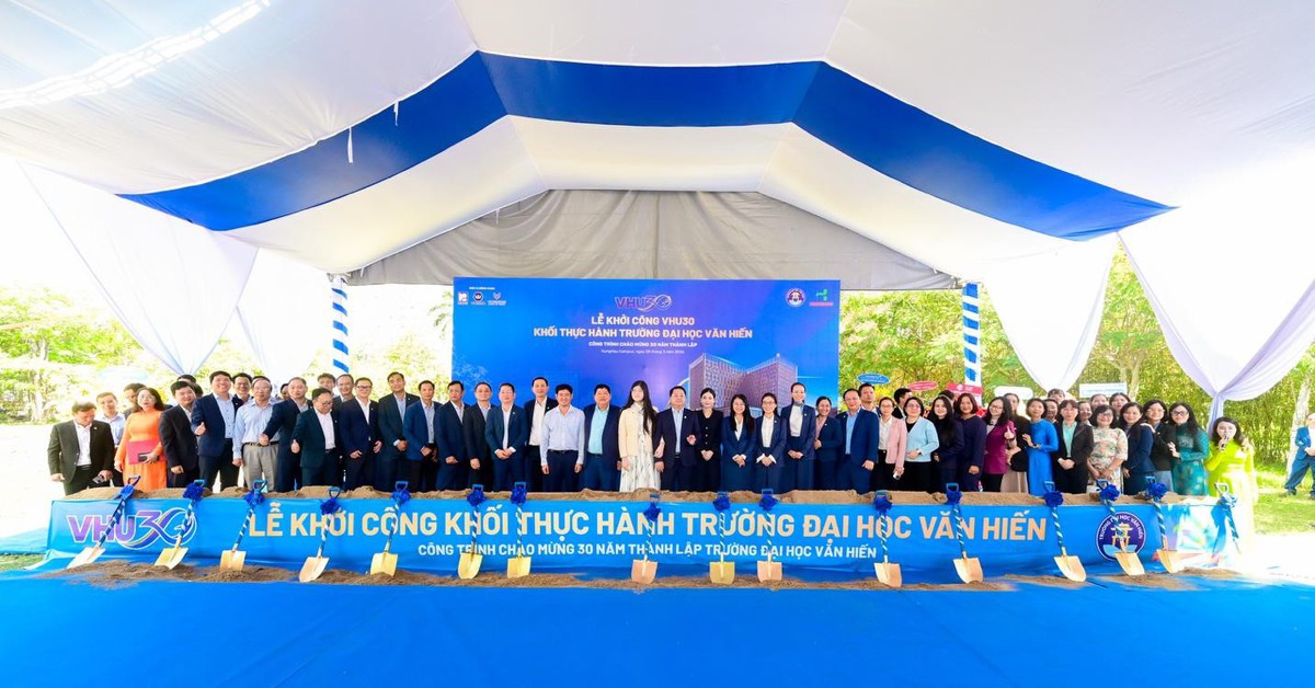 Trường Đại học Văn Hiến khởi công Khối Thực hành VHU30