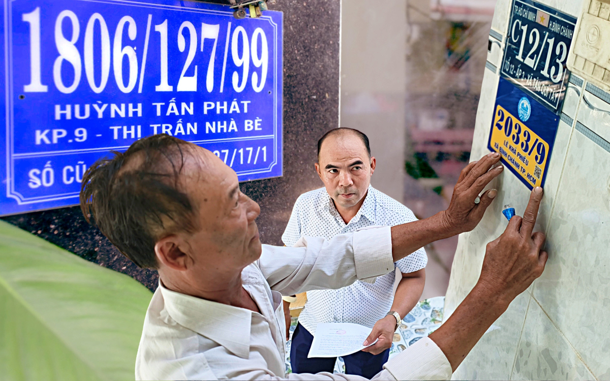 Thay 'áo mới' số nhà, tiến tới định danh thửa đất