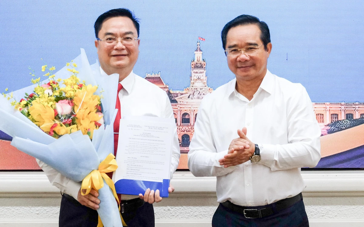 Ông Hoàng Vũ Thảnh làm Giám đốc Sở Tài chính TP.HCM