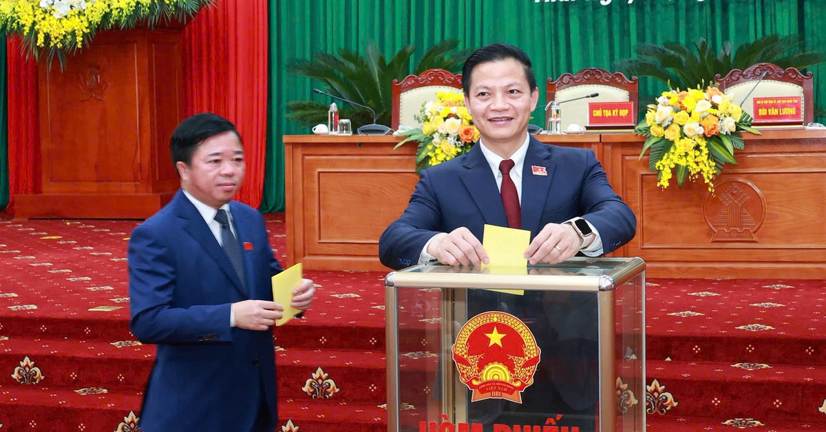 Ông Vương Quốc Tuấn tái đắc cử chức vụ Chủ tịch UBND tỉnh Thái Nguyên