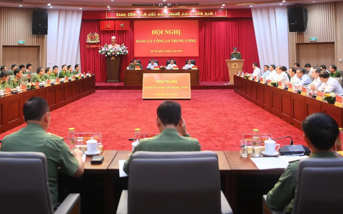 Tổng Bí thư Tô Lâm dự Hội nghị Đảng ủy Công an Trung ương quý 1-2026