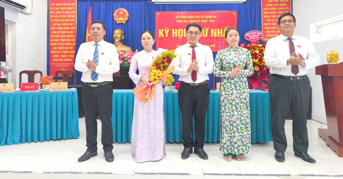 Bà Lê Thị Hồng Phượng được bầu giữ chức Chủ tịch HĐND xã Thạnh An nhiệm kỳ 2026 - 2031