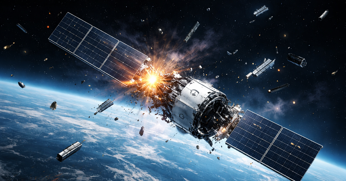 Vệ tinh Starlink của SpaceX phát nổ trên quỹ đạo, tạo hàng chục mảnh vỡ