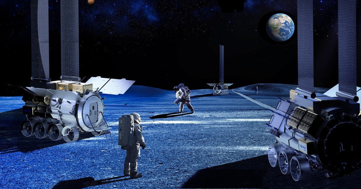 Nhà di động đầu tiên của nhân loại trên Mặt trăng, có khả năng tự lái khi không có người điều khiển
