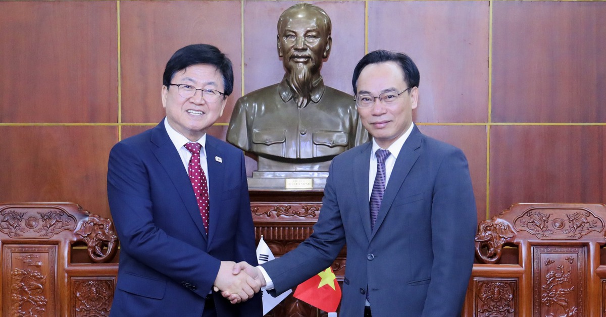 Quyền Bộ trưởng Hoàng Minh Sơn: Nghiên cứu khả năng mở phân hiệu đại học Hàn Quốc tại Việt Nam